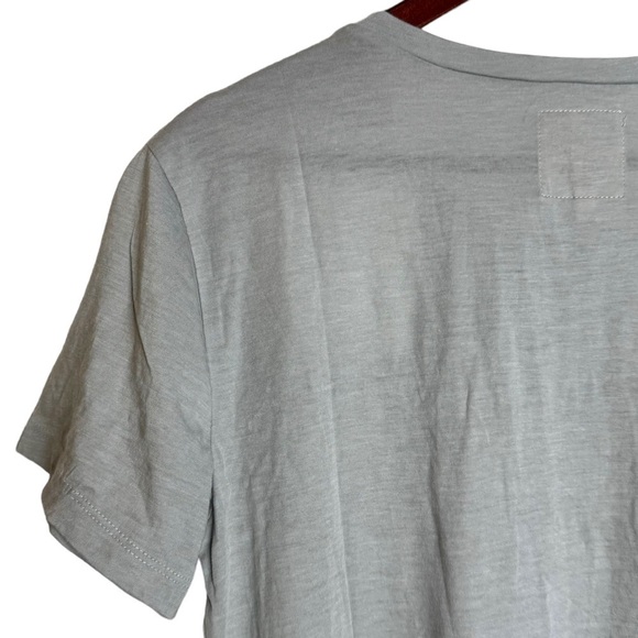 Chaser Heather Light Gray Short Sleeve Crew Neck T-shirt Sample Tag Medium M - Picture 10 of 15